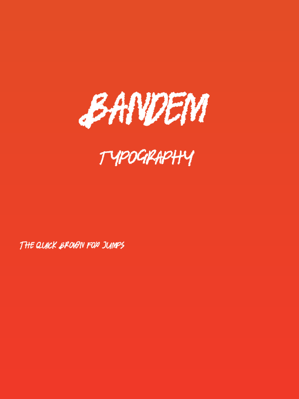 BANDEM Poster