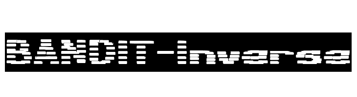 BANDIT-Inverse  baixar fontes gratis