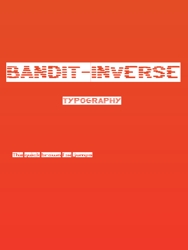 BANDIT-Inverse Poster