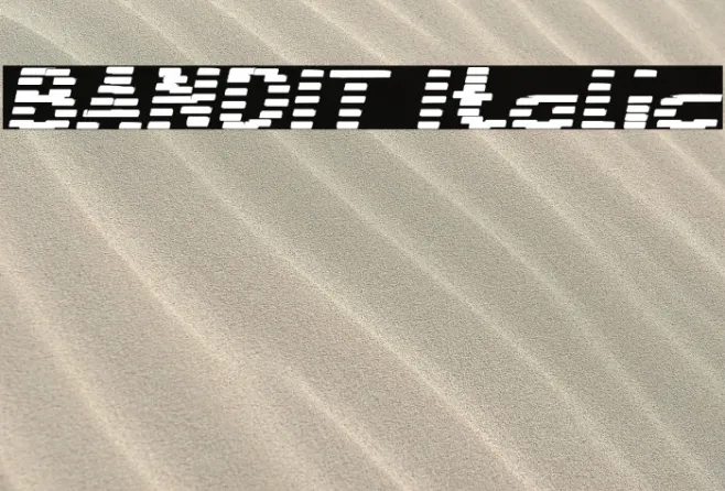 BANDIT Italic Example 1