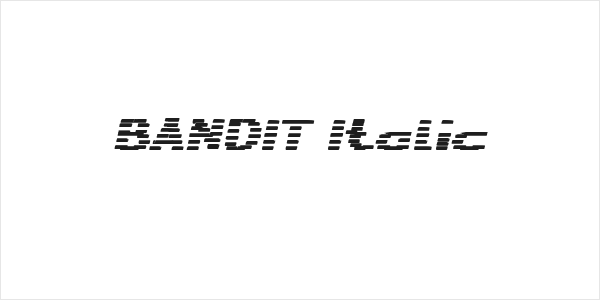 BANDIT Italic Logo