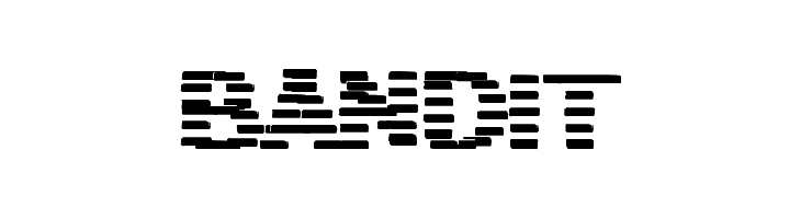 BANDIT  免费字体下载