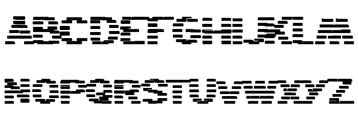 BANDIT Font LOWERCASE