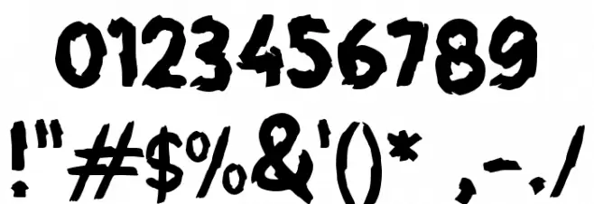 BANGKITKAN BANGSA Polices AUTRES CHARS