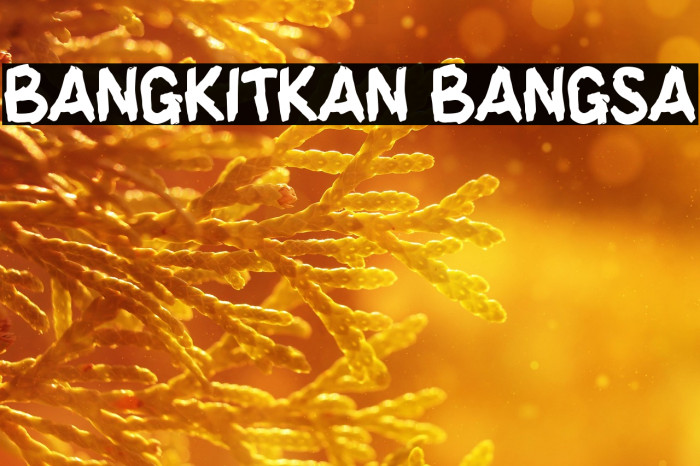 BANGKITKAN BANGSA Example 3
