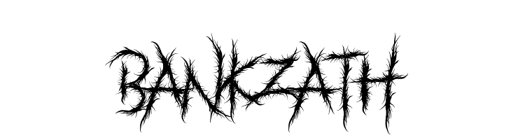 BANKZATH  Free Fonts Download