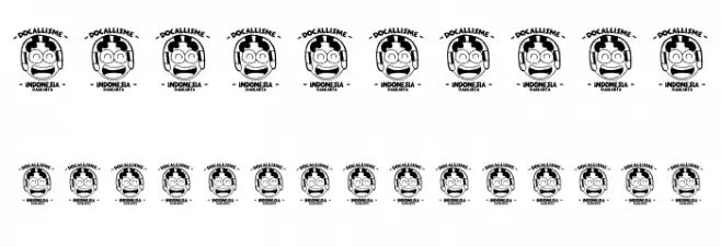 BANSKY Font OTHER CHARS