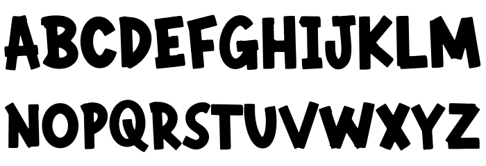 BAQOSKHA Font LOWERCASE