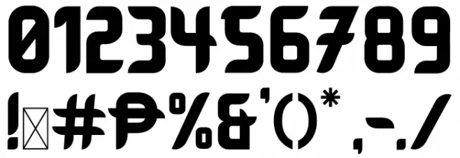 BARABARA-FINAL Font OTHER CHARS