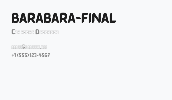 BARABARA-FINAL Business Card