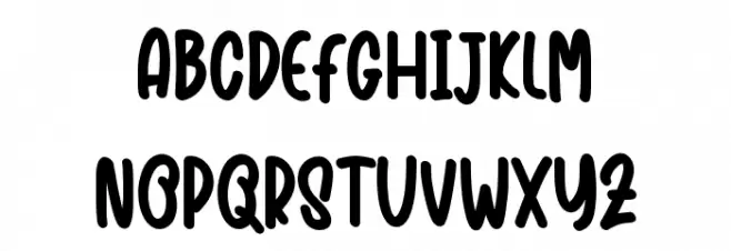 BARARE Шрифта строчной