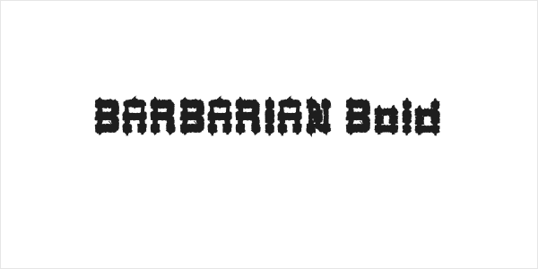 BARBARIAN Bold Logo