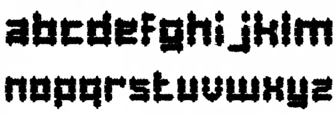 BARBARIAN Bold Fuentes MINÚSCULAS