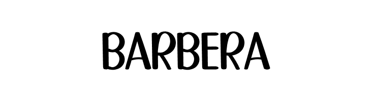 BARBERA  baixar fontes gratis