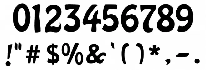 BARIKA Font OTHER CHARS