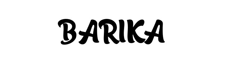 BARIKA  Descarca Fonturi Gratis