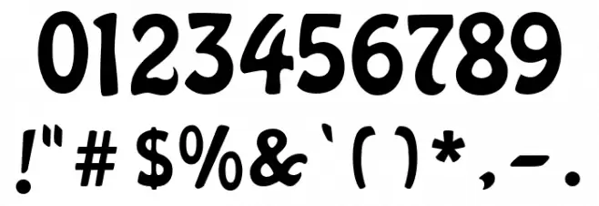 BARIKA Font OTHER CHARS