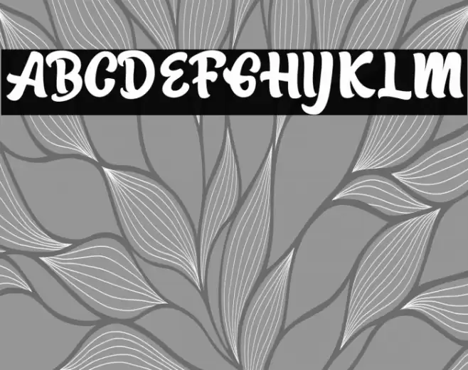 BARIKA Font examples