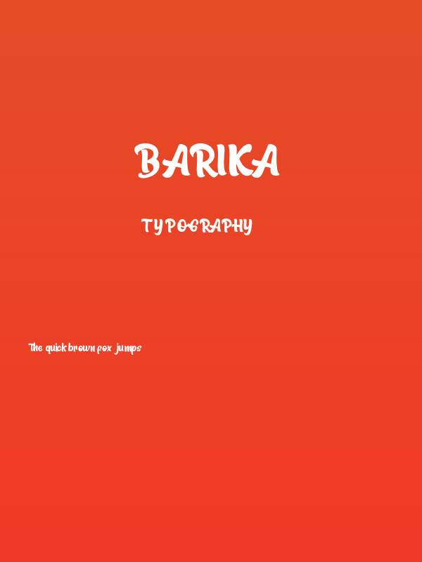 BARIKA Poster