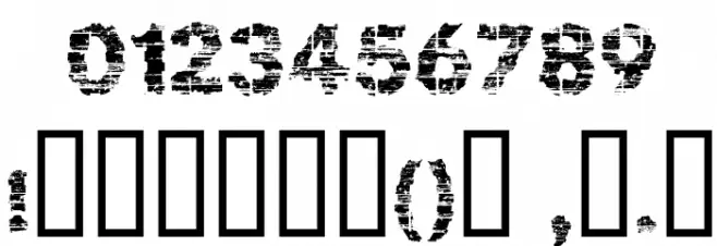 BARK Font OTHER CHARS