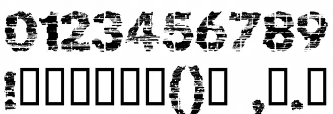 BARK Font OTHER CHARS