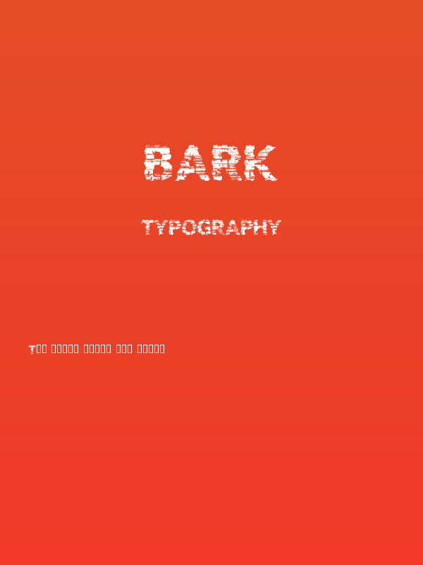 BARK Poster