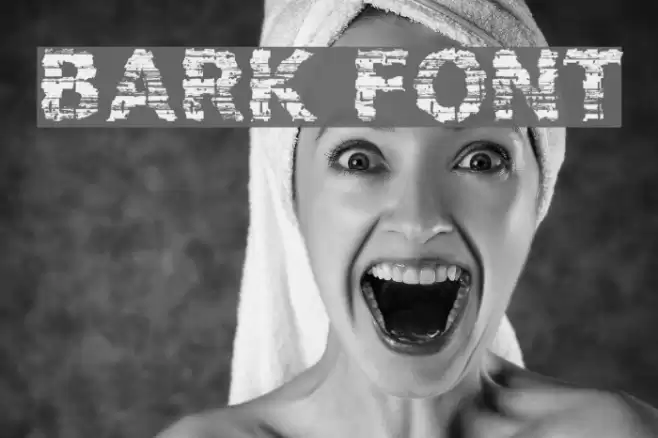 BARK Font examples