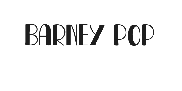 BARNEY POP Logo