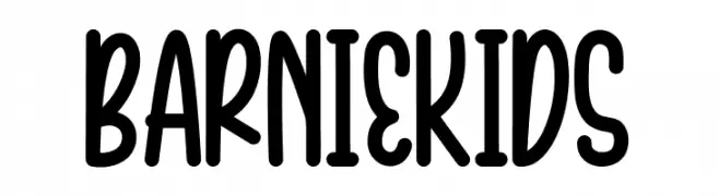 BARNIE KIDS  Frei Schriftart Herunterladen