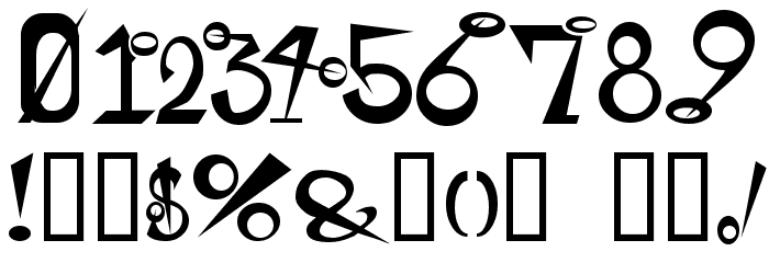 BASEHEAD フォント その他の文字