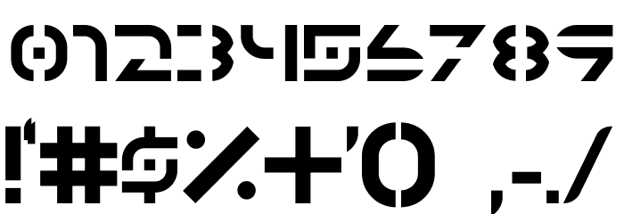 BASEv1 Font OTHER CHARS