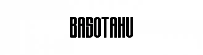 BASO TAHU  フリーフォントのダウンロード