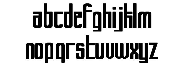 BASO TAHU Font LOWERCASE