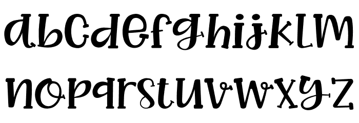 BASTA Sweet Font LOWERCASE