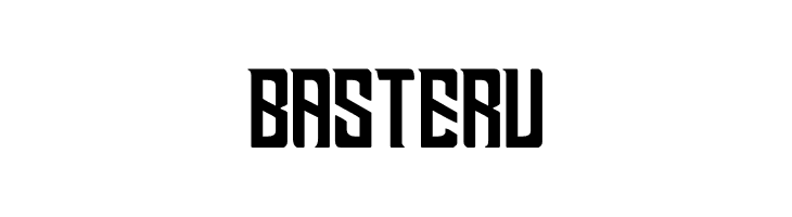 BASTERU  baixar fontes gratis