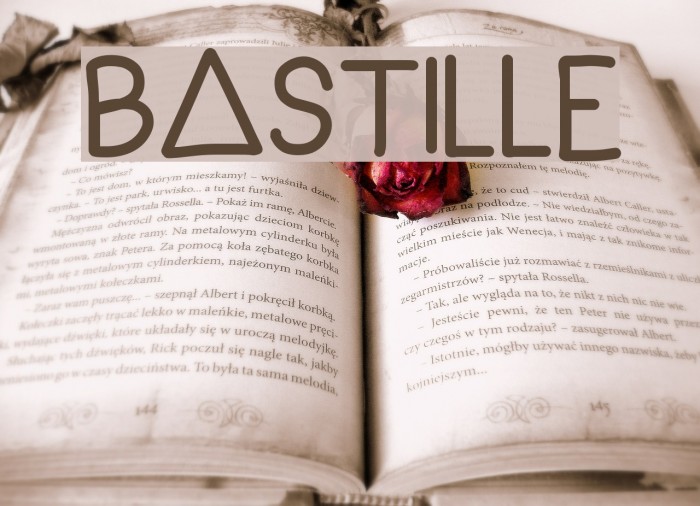 BASTILLE Font examples