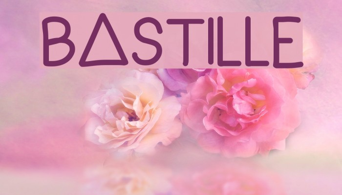 BASTILLE Font examples