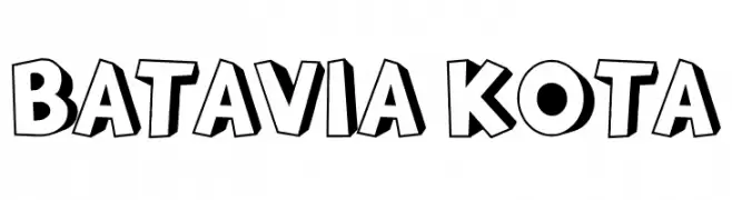 BATAVIA KOTA  Frei Schriftart Herunterladen