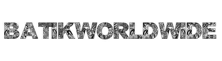 BATIK WORLDWIDE  नि: शुल्क फ़ॉन्ट्स डाउनलोड