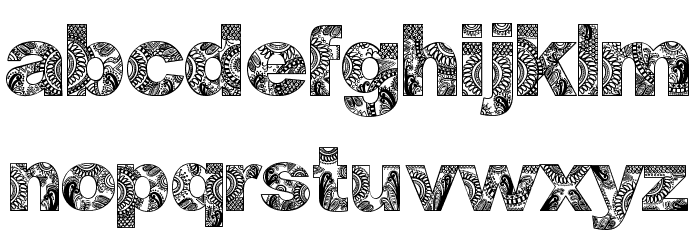 BATIK WORLDWIDE Font LOWERCASE