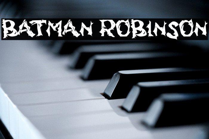 BATMAN ROBINSON Example 3