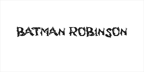 BATMAN ROBINSON Logo