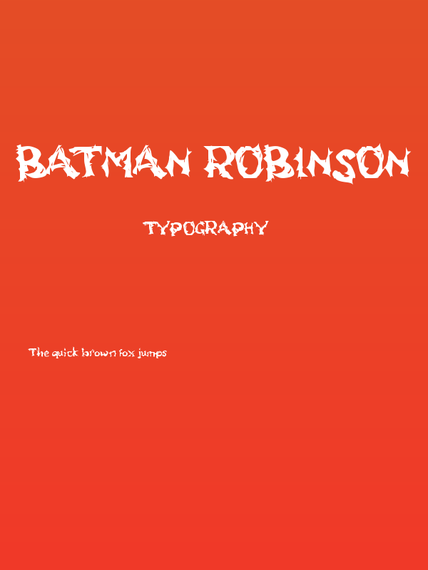 BATMAN ROBINSON Poster