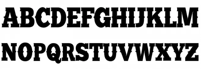 BATTLE ROAD DEMO خط أحرف صغيرة