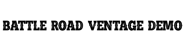 BATTLE ROAD VENTAGE DEMO  baixar fontes gratis