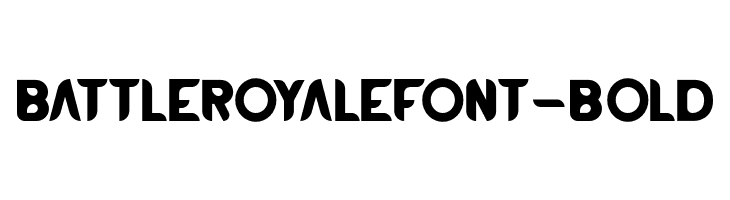 BATTLEROYALEFONT-Bold  Fuentes Gratis Descargar