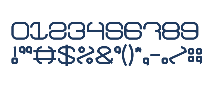 BAVARIA Bold Other Characters