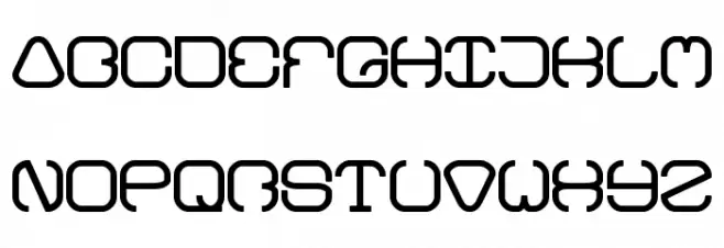 BAVARIA Bold 字体 大写