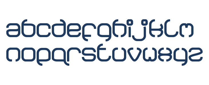 BAVARIA Bold Lowercase