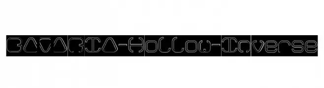 BAVARIA-Hollow-Inverse  Frei Schriftart Herunterladen